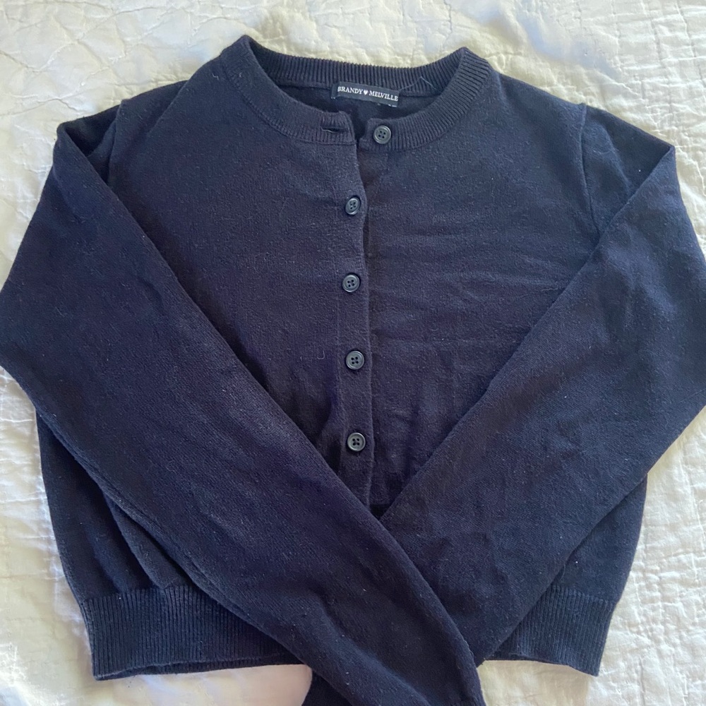 Brandy Melville Navy Cardigan